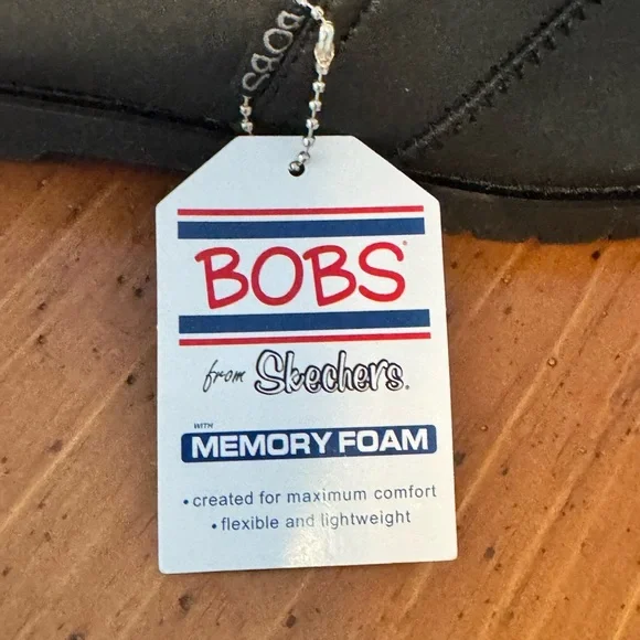 BOBS from Skechers - Petco Love Collab - New w/Tags - Women's Size 8 -Black Lugs - Picture 6 of 13
